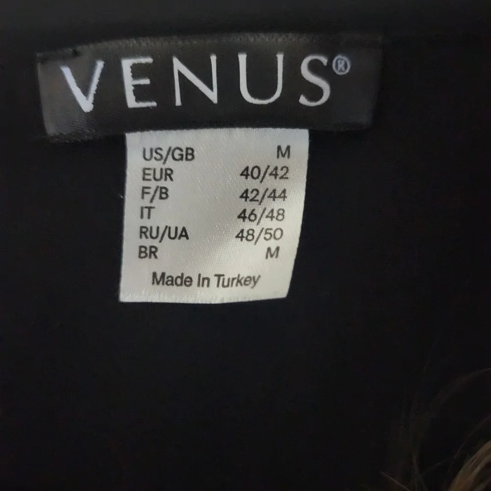 Venus black dress with floral lay over - Picture 4 of 7